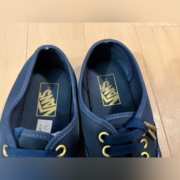 Vans Era SB Skateboarding Navy Skate Shoes Gold Hardware Lace - Picture 8 of 10